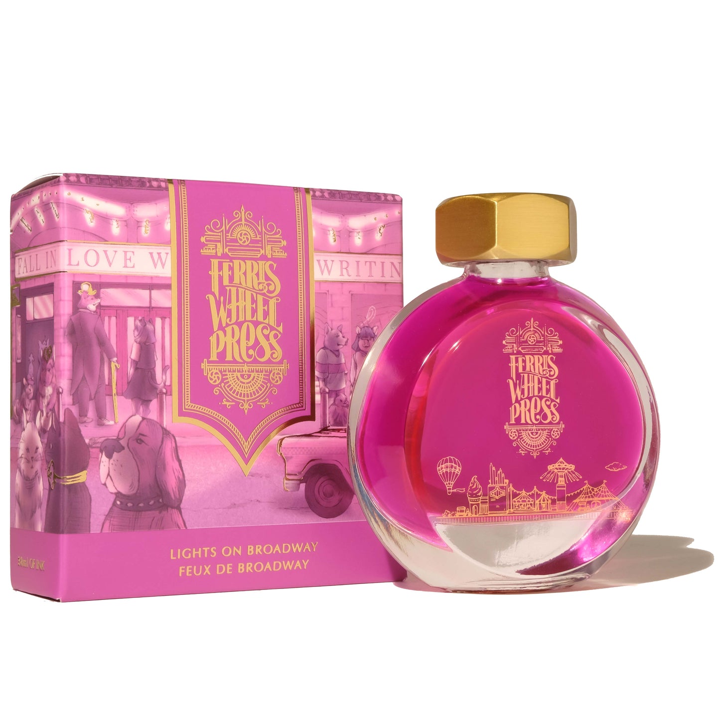 Ferris Wheel Press Fountain Pen Ink - Lights on Broadway - The Ink Shoppe Philippines