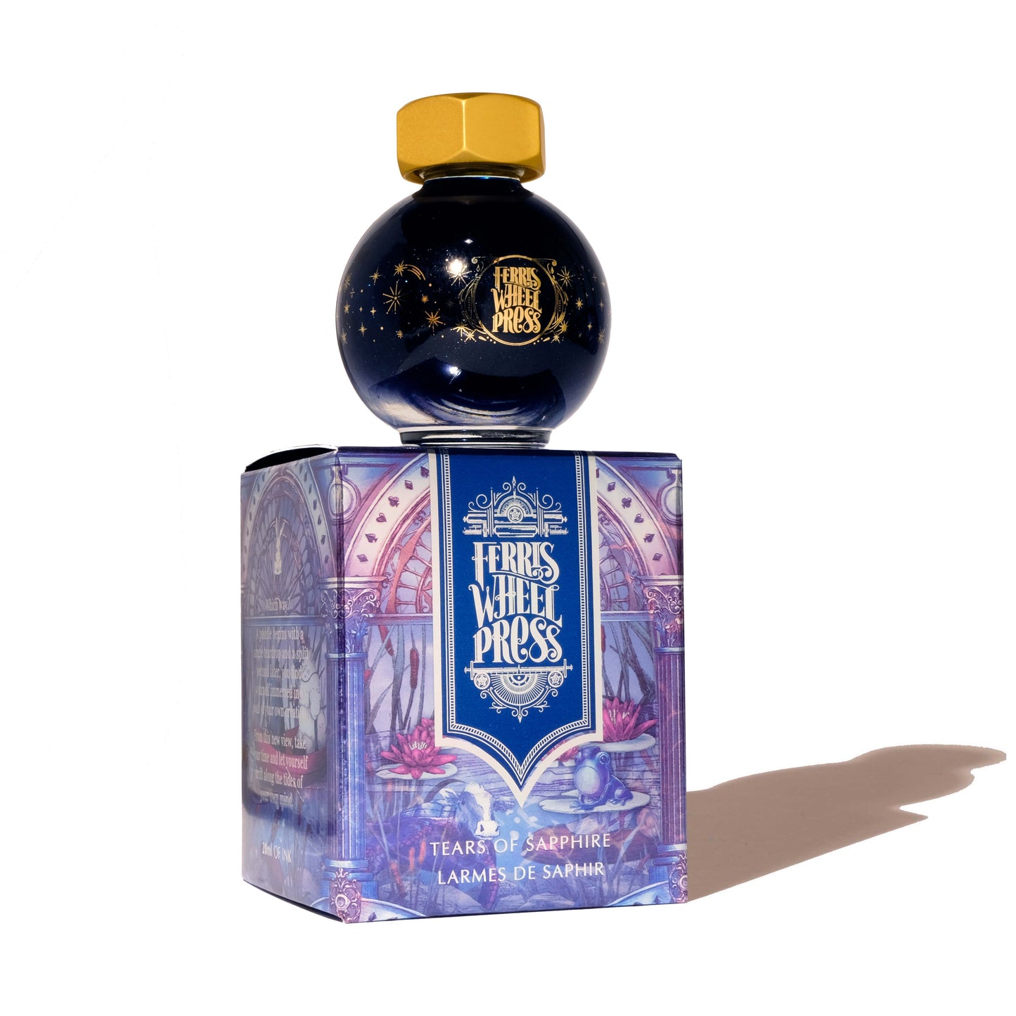 Ferris Wheel Press FerriTales Fountain Pen Ink - Tears of Sapphire - The Ink Shoppe Philippines