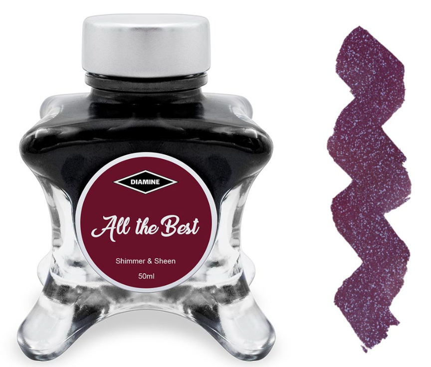 Diamine Inkvent 2021 (Red Edition) Fountain Pen Ink - All the Best - The Ink Shoppe Philippines