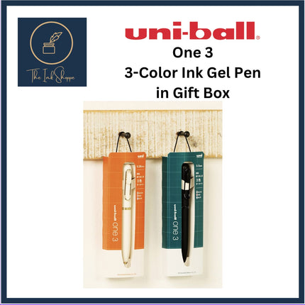 Uni-ball One 3 3-Colour Ink Gel Pen Gift Version