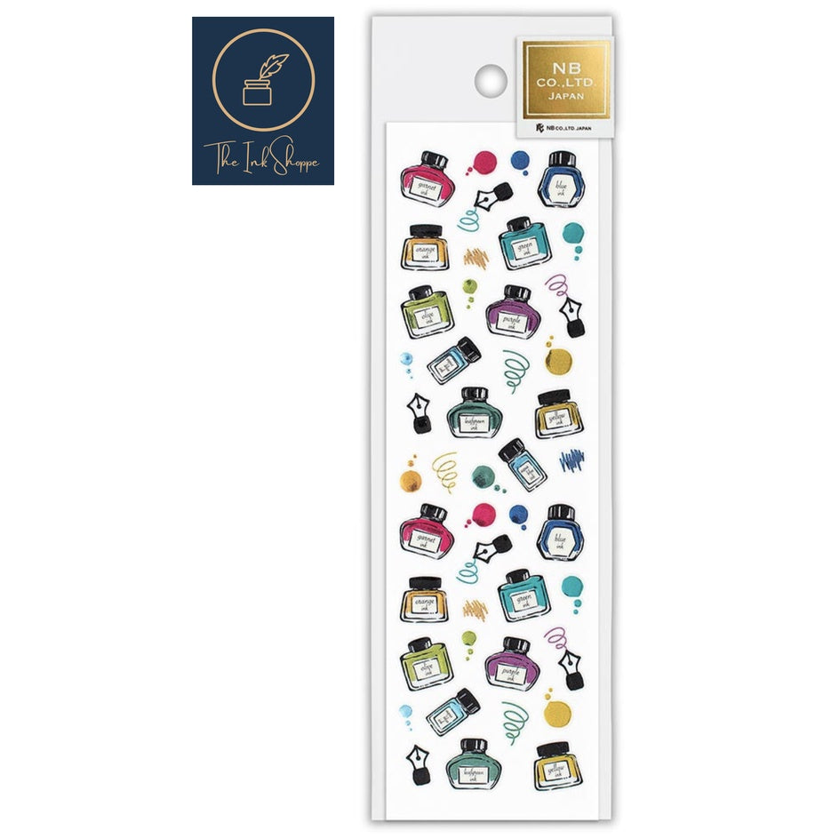 NB Co. Ink Bottles Stickers