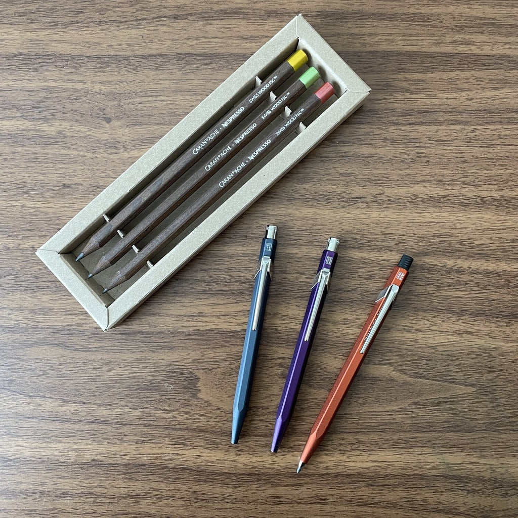 Caran d'Ache Nespresso 849 Ballpoint Pen Ink Recycled Capsules Limited Edition