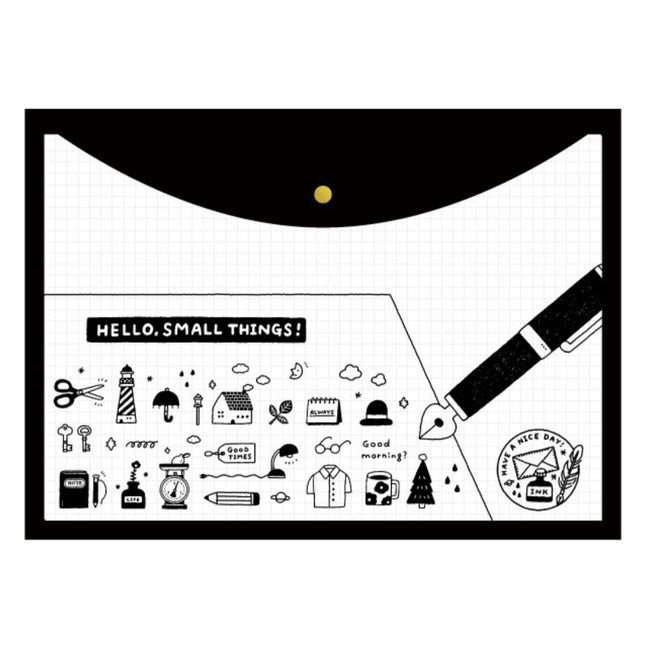 Papier Platz x Eric Small Things Flat Case - Black