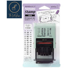 Midori Paintable Self-Inked Rotating Date Stamp - Stationery