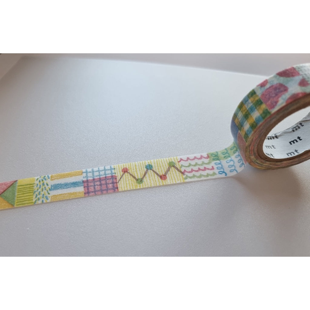 MT Washi Tape Samplers (1.5cm x 60cm)