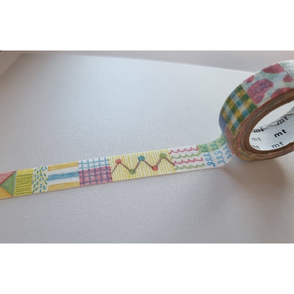 MT Washi Tape Samplers (1.5cm x 60cm)