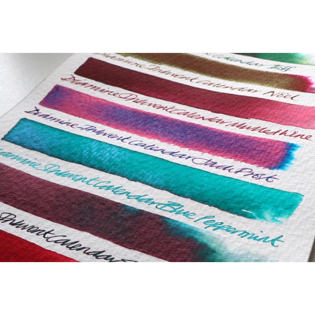 Diamine Inkvent 2019 Fountain Pen Ink Samples (3mL)