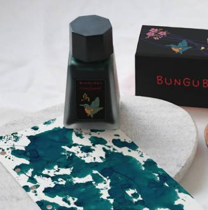 Esterbrook x Bungubox Collaboration Kingfisher Fountain Pen Ink Full Bottle (30mL)