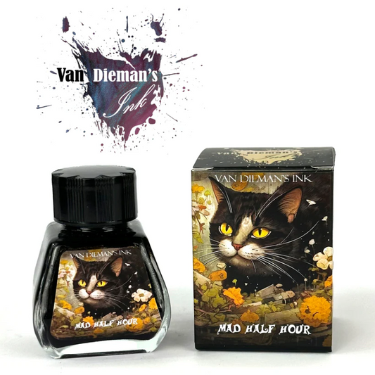 Van Dieman's Feline Fountain Pen Ink - Mad Half Hour