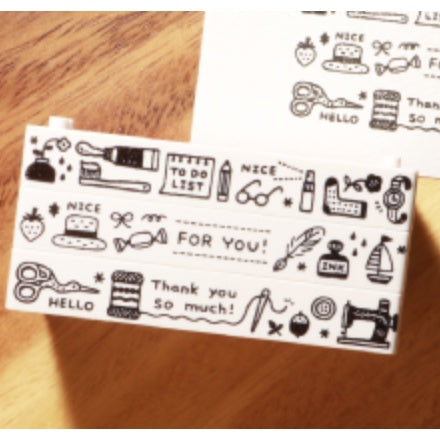 Sanby x Eric Small Things Combination Stamp ( 1 piece, not set)