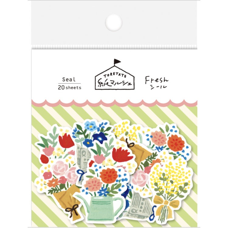 Furukawa Washi Flake Stickers Paper Marche Series