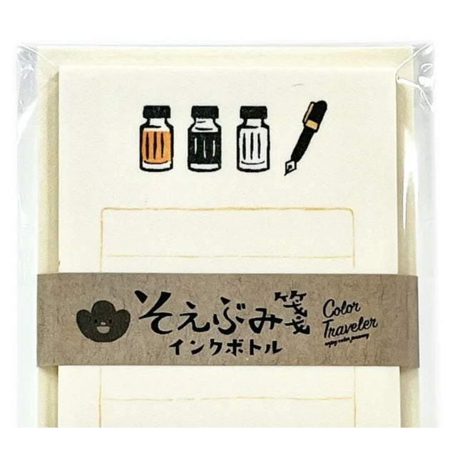 Color Traveler Ink Bottles Mini Letter Set
