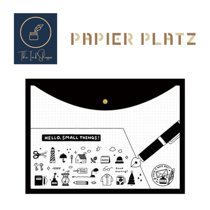 Papier Platz x Eric Small Things Flat Case - Black