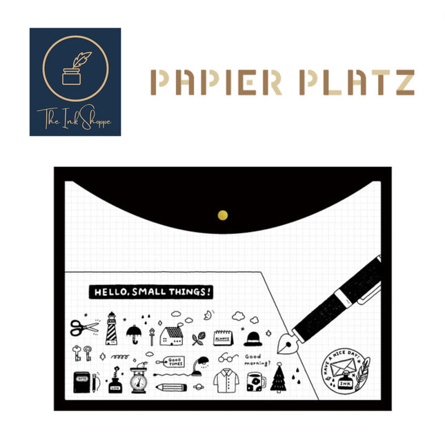 Papier Platz x Eric Small Things Flat Case - Black