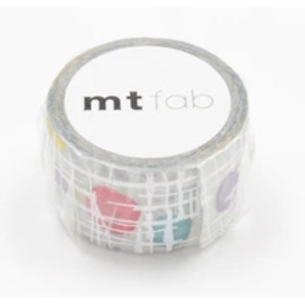 MT Fab Washi Tape FULL ROLL - Dot Punch, See-Thru, Die-Cut