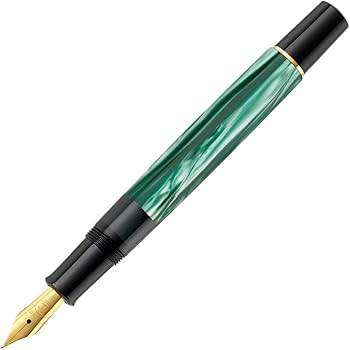 Pelikan M200 Green Marble Fountain Pen