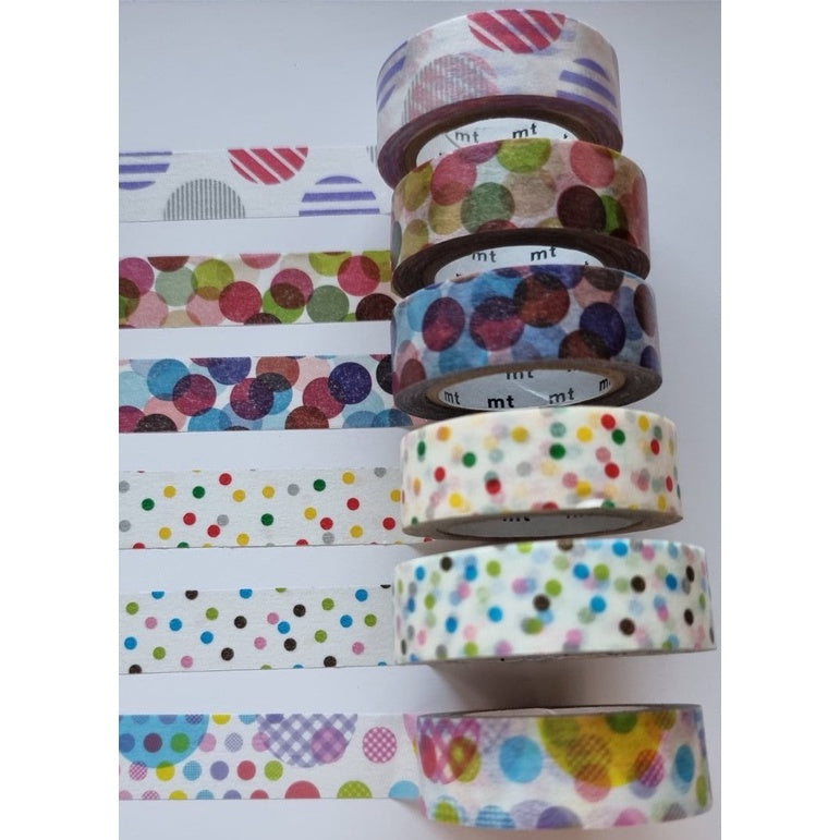 MT Washi Tape Samplers (1.5cm x 60cm)