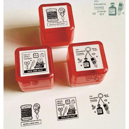 Eric Small Things Self-Inking Stamp - LIMITED ED. (Red)