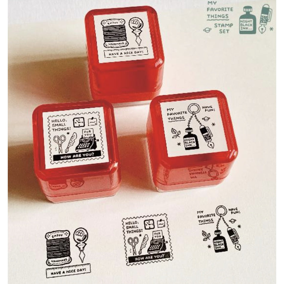 Eric Small Things Self-Inking Stamp - LIMITED ED. (Red)