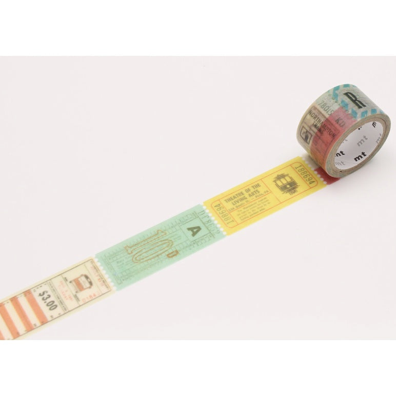 MT Fab Washi Tape FULL ROLL - Dot Punch, See-Thru, Die-Cut