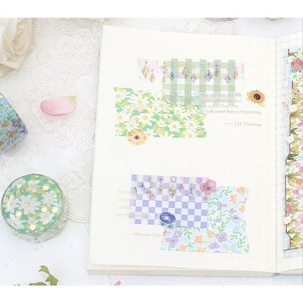 BGM Washi Tape FULL ROLL - Green Garden