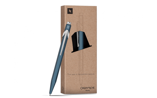 Caran d'Ache x Nepresso 849 Ballpoint Pen - Dharkan Blue