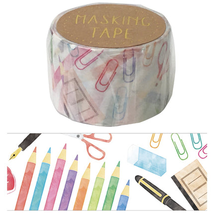 World Craft Masking Tape/Washi Tape 30mm FULL ROLL - Stationery
