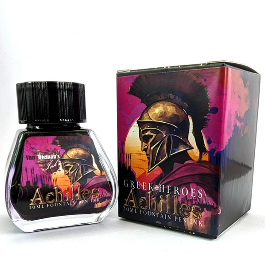 Van Dieman's Greek Heroes Fountain Pen Ink - Achilles - The Ink Shoppe Philippines