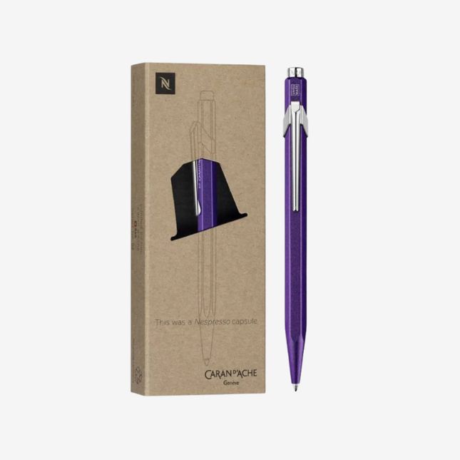 Caran d'Ache x Nespresso 849 Ballpoint Pen - Arpeggio Purple