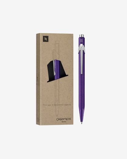 Caran d'Ache x Nespresso 849 Ballpoint Pen - Arpeggio Purple