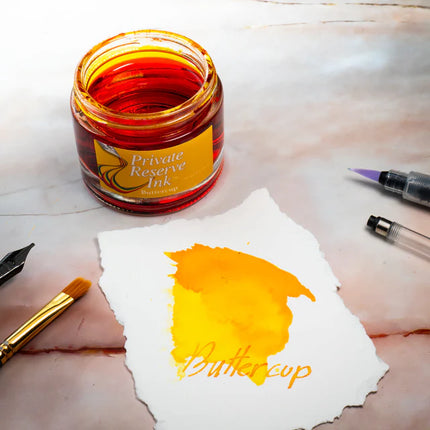 Private Reserve Ink Fountain Pen Ink - Buttercup