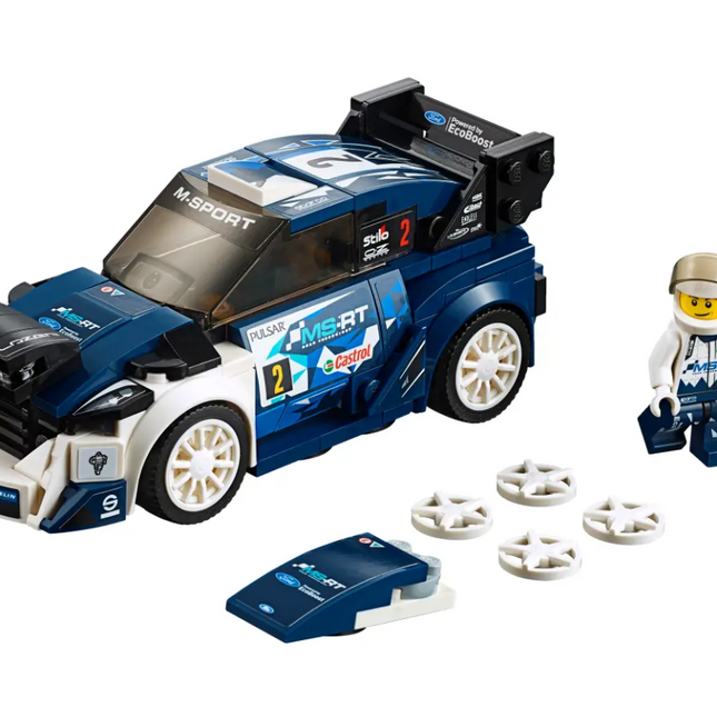 LEGO Speed Champions Ford Fiesta M-Sport WRC 75885 - The Ink Shoppe Philippines