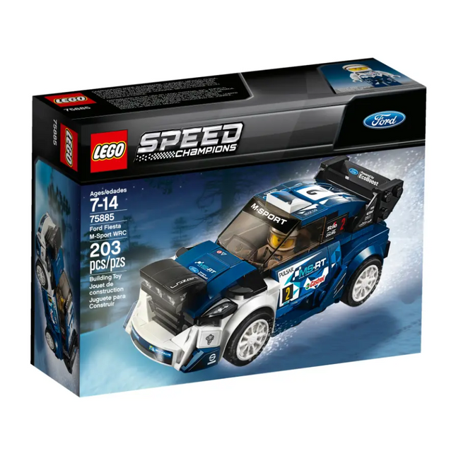 LEGO Speed Champions Ford Fiesta M-Sport WRC 75885 - The Ink Shoppe Philippines