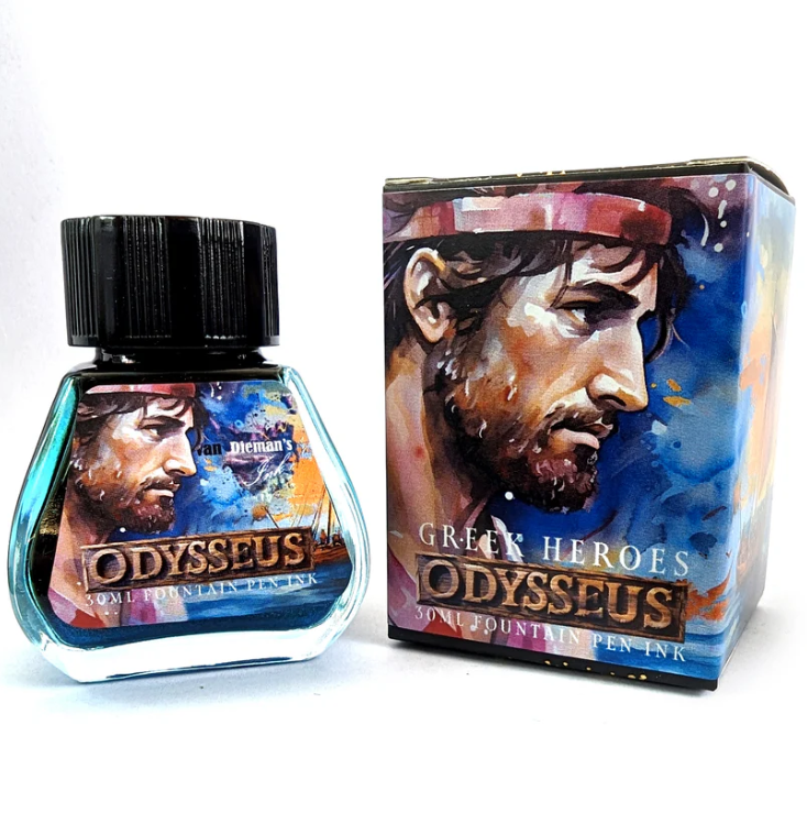 Van Dieman's Greek Heroes Fountain Pen Ink - Odysseus - The Ink Shoppe Philippines