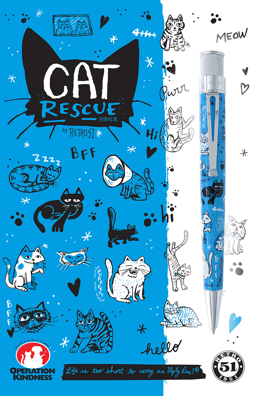 Retro 1951 - Tornado Cat Rescue Series 4 Ballpoint Pen - The Ink Shoppe Philippines