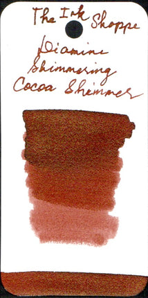 Diamine Shimmer-tastic Fountain Pen Ink - Cocoa Shimmer - The Ink Shoppe Philippines