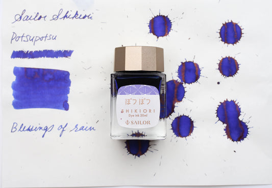 Sailor Sound of Rain Fountain Pen Ink - Potsupotsu