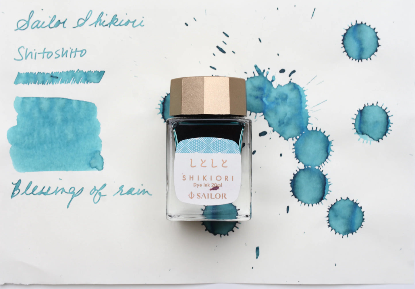 Sailor Sound of Rain Fountain Pen Ink - Shitoshito