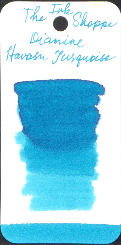 Diamine Fountain Pen Ink - Havasu Turquoise - The Ink Shoppe Philippines