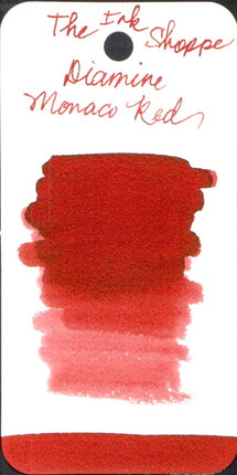 Diamine Fountain Pen Ink - Monaco Red - The Ink Shoppe Philippines