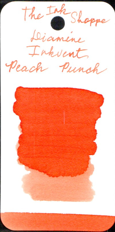 Diamine Inkvent 2021 (Red Edition) Fountain Pen Ink - Peach Punch - The Ink Shoppe Philippines