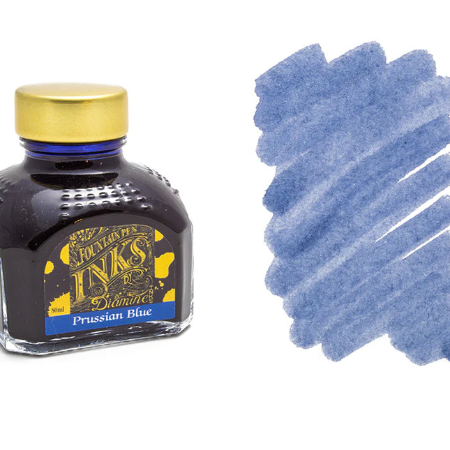 Diamine Fountain Pen Ink - Prussian Blue