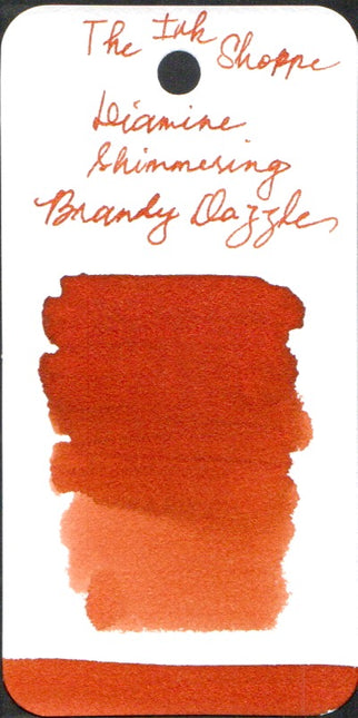 Diamine Shimmer-tastic Fountain Pen Ink - Brandy Dazzle - The Ink Shoppe Philippines