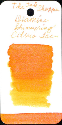 Diamine Shimmer-tastic Fountain Pen Ink - Citrus Ice - The Ink Shoppe Philippines
