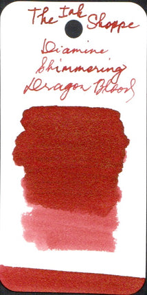 Diamine Shimmer-tastic Fountain Pen Ink - Dragon's Blood - The Ink Shoppe Philippines