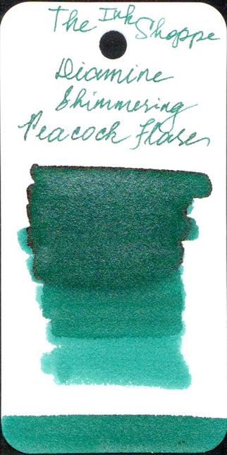 Diamine Shimmer-tastic Fountain Pen Ink - Peacock Flare - The Ink Shoppe Philippines