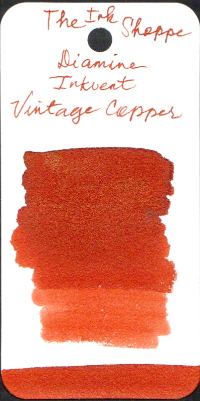 Diamine Inkvent 2021 (Red Edition) Fountain Pen Ink - Vintage Copper - The Ink Shoppe Philippines