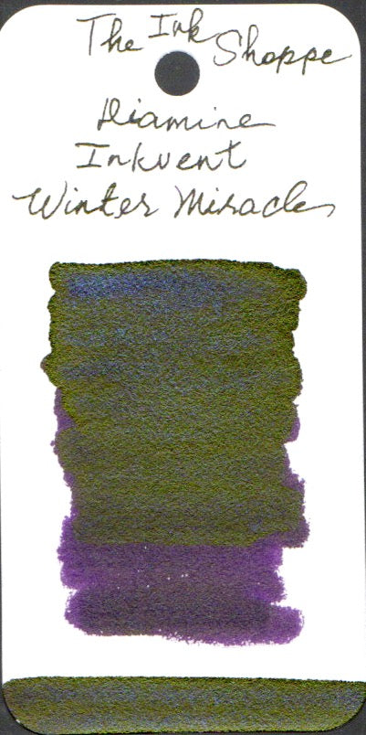 Diamine Inkvent 2019 (Blue Edition) Fountain Pen Ink - Winter Miracle - The Ink Shoppe Philippines