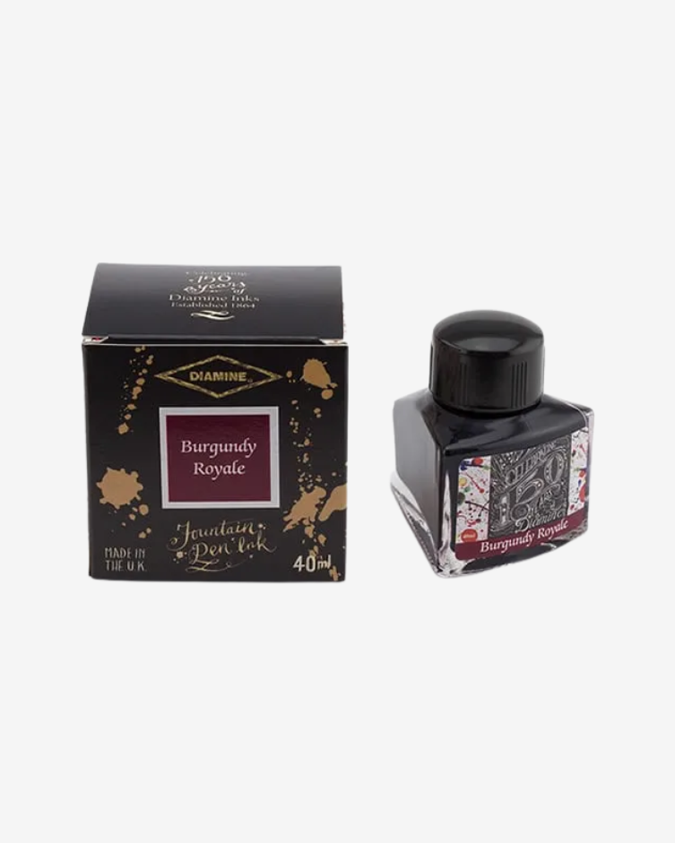 Diamine 150th Anniversary Fountain Pen Ink - Burgundy Royale
