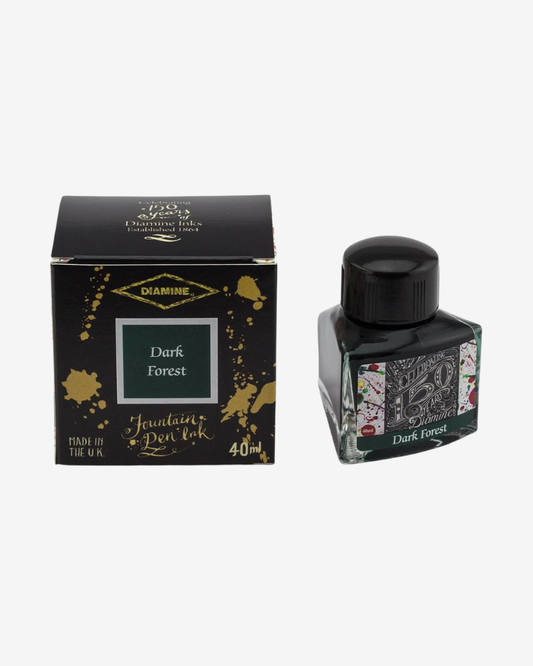 Diamine 150th Anniversary Fountain Pen Ink - Dark Forest